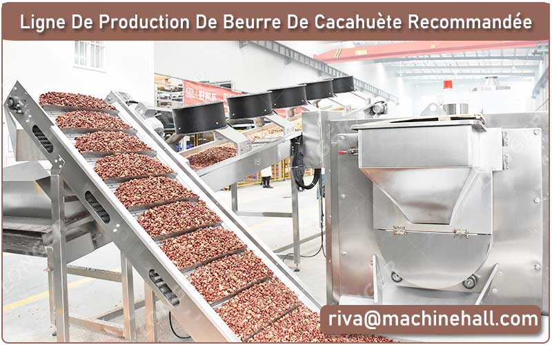 Une Ligne De Production De Beurre De Cacahuète Recommandée