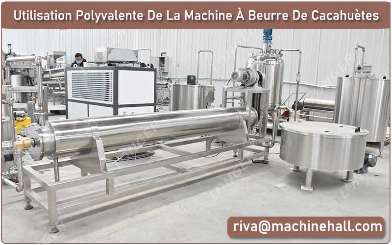 Fonction De Machine De Refroidissement Du Beurre De Cacahuète