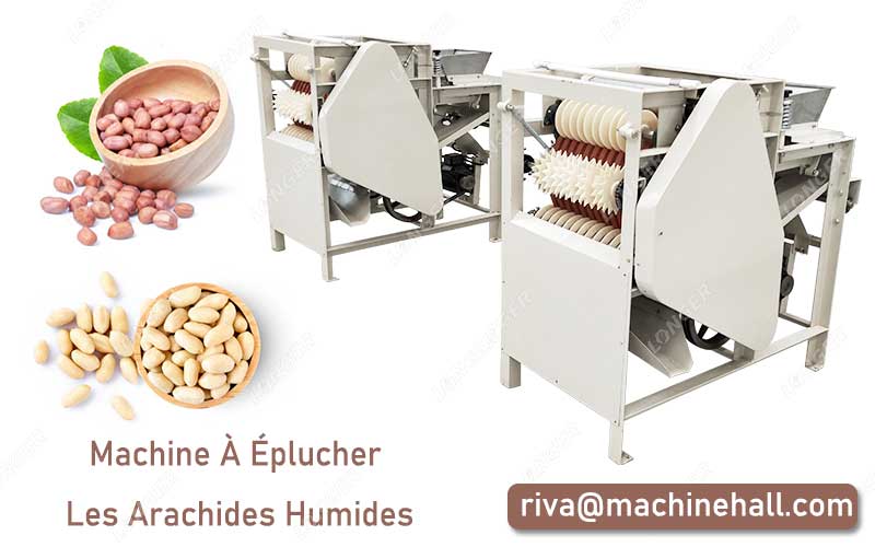 Machine À Éplucher Les Arachides Par Voie Humide