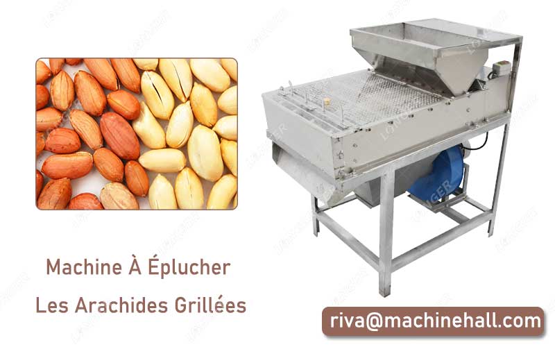 Description De La Machine À Éplucher Les Arachides Grillées