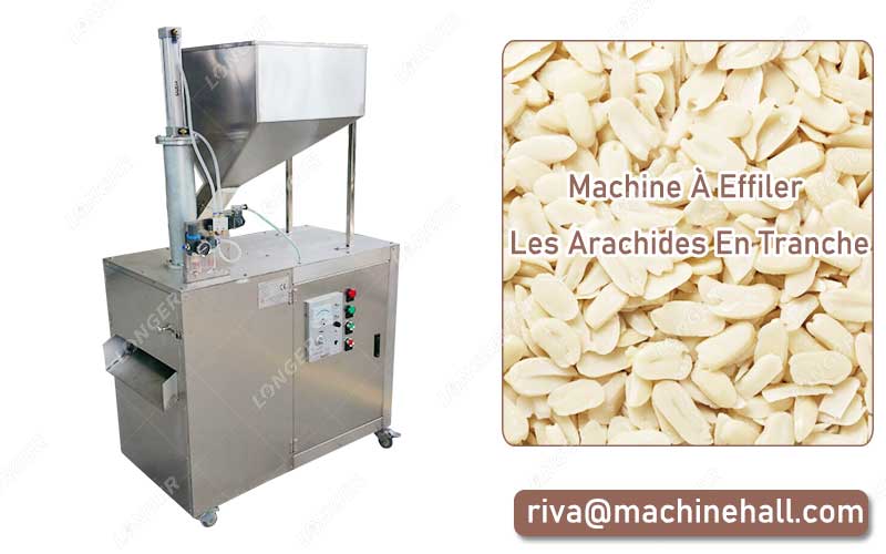 Principe De Fonctionnement De La Machine À Lamelle Effilée D'Arachide