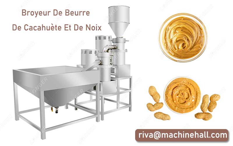 Structure De Ce Broyeur De Beurre De Cacahuète