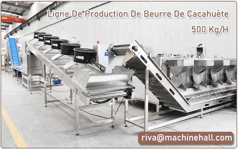 Processus Principal De Fabrication Du Beurre De Cacahuète