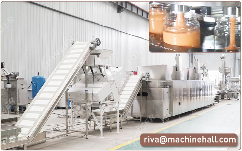 Principaux Composants De La Ligne De Production De Pâte D'Arachide