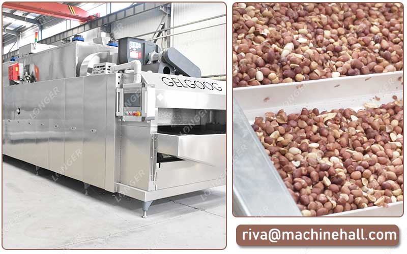 Machine De Torréfaction Des Arachides De Grande Taille