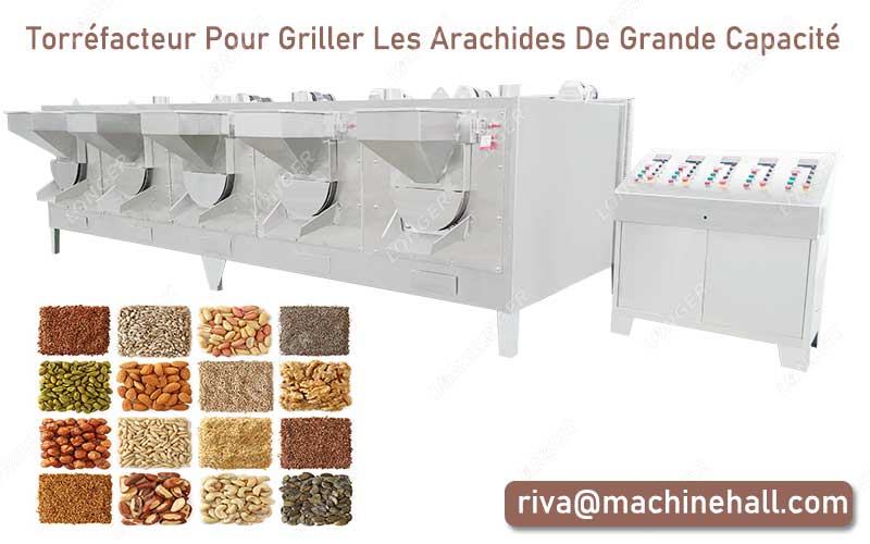 Caractéristiques De Torréfacteur Pour Griller Les Arachides