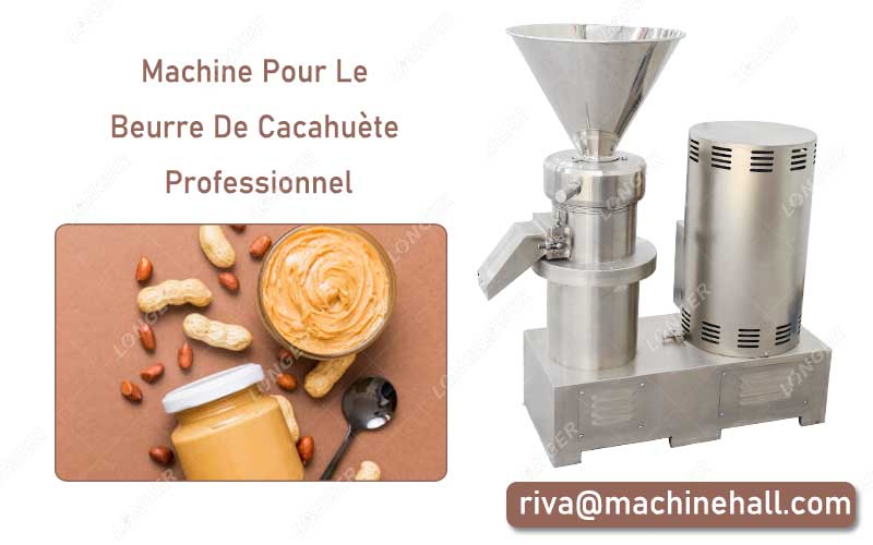 Description De La Machine Beurre De Cacahuète Professionnel