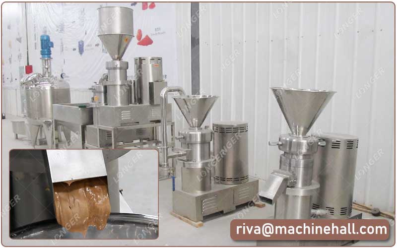 Application De La Machine À Broyer Le Beurre D'Arachide