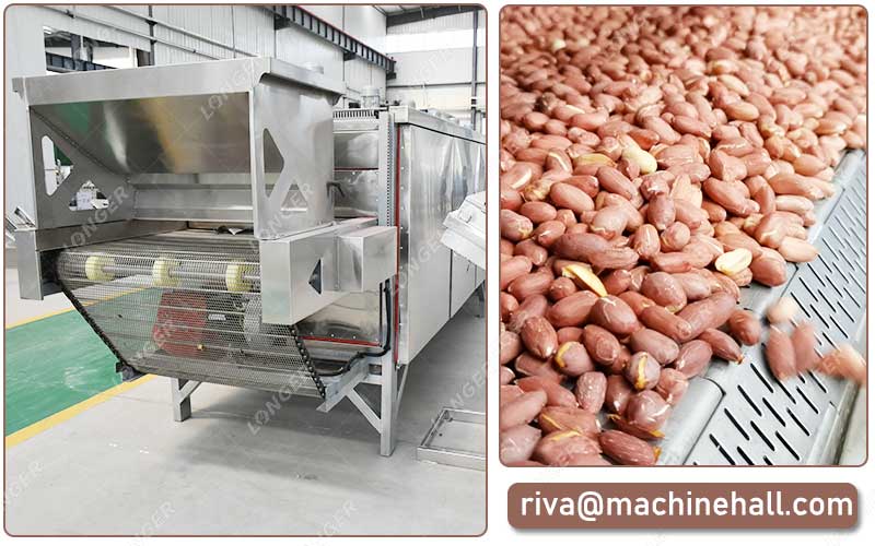 Avantages De La Ligne De Grillage Des Cacahuètes Assaisonnées