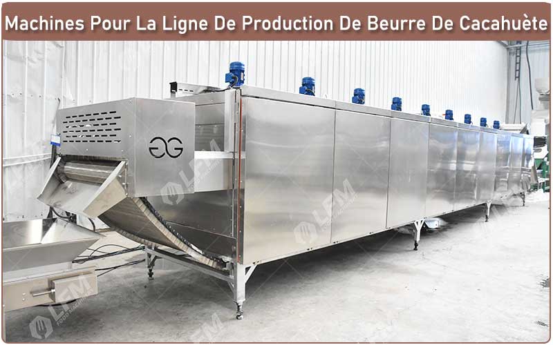 Machines Pour La Ligne De Production De Beurre De Cacahuète - Torréfaction