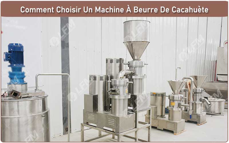 Machine À Beurre De Cacahuète