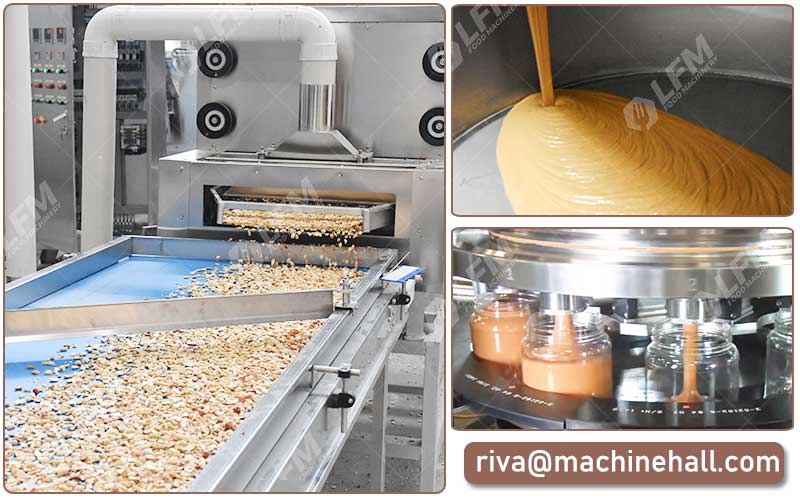 Introduction À La Chaîne De Fabrication Du Beurre De Cacahuète