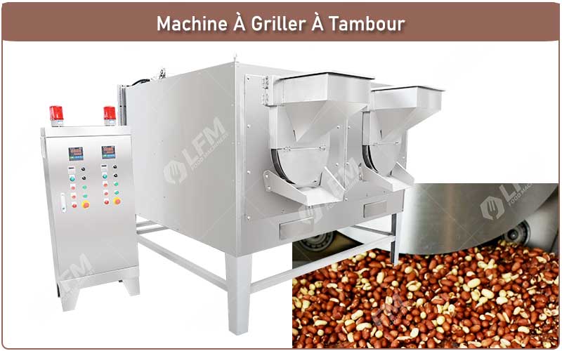 Machine À Griller Les Arachides À Tambour