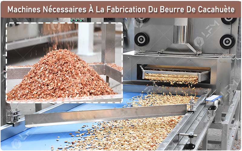 Processus De Fabrication Du Beurre De Cacahuète - Épluchage