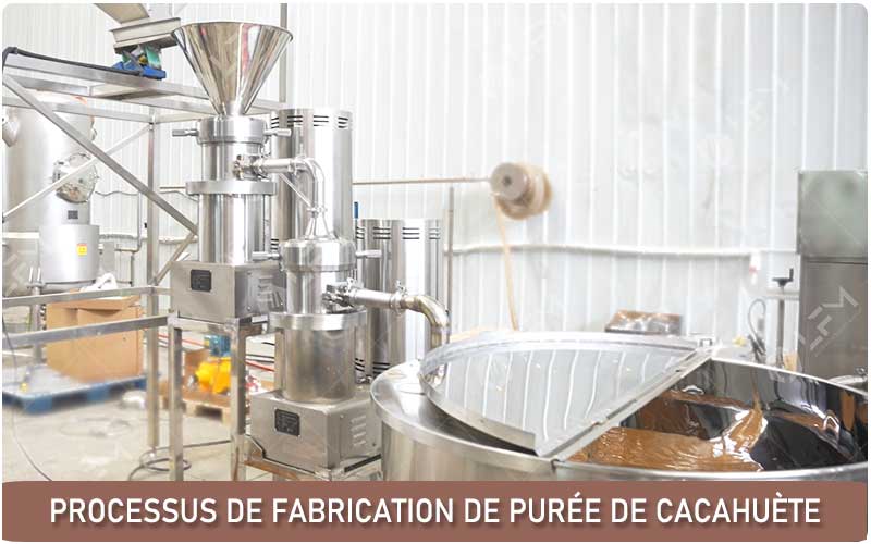 Processus De Fabrication De Purée De Cacahuète