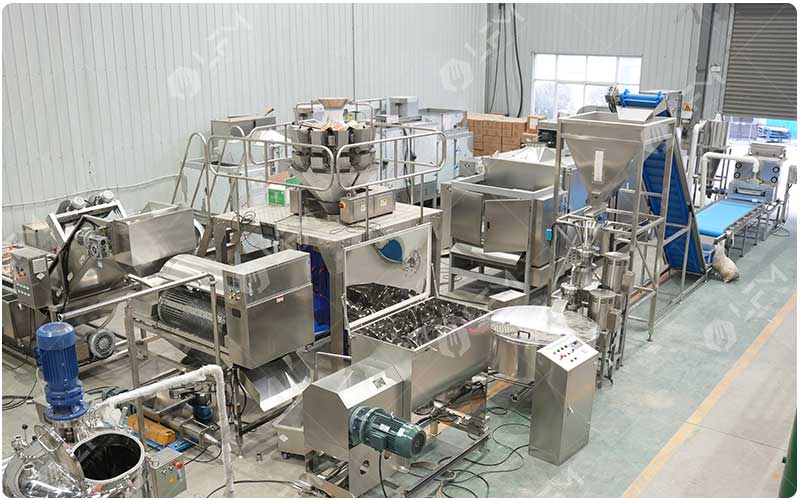 Équipements D'une Usine De Fabrication De Pâte D'Arachide
